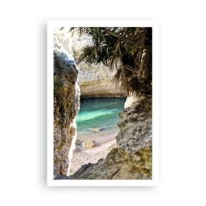 Affiche - Poster - Baie turquoise - 61x91 cm