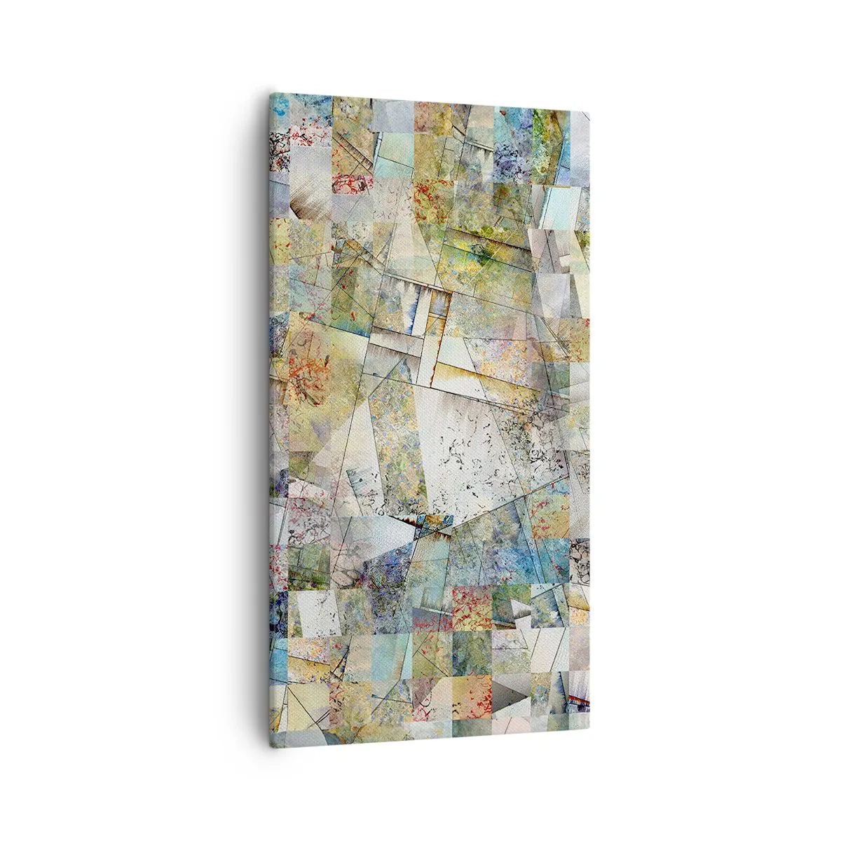 Impression sur toile - Image sur toile - Remaniement géométrique - 55x100 cm
