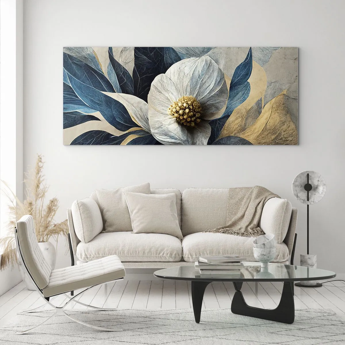 Impression sur verre - Image sur verre - Il a un coeur d'or - 100x40 cm