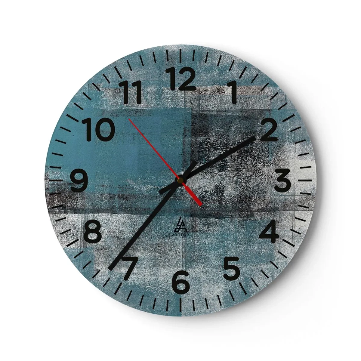Horloge murale - Pendule murale - Eau et air - 30x30 cm