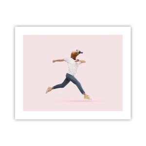 Affiche - Poster - Une pincée d'absurdité - 50x40 cm