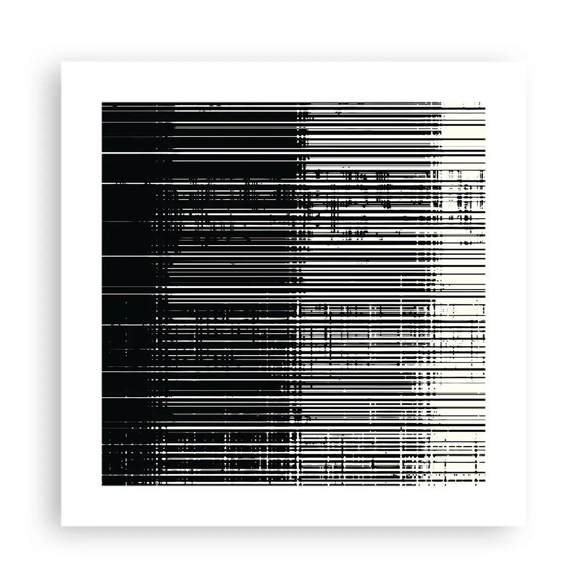 Affiche - Poster - Ondes et vibrations - 40x40 cm