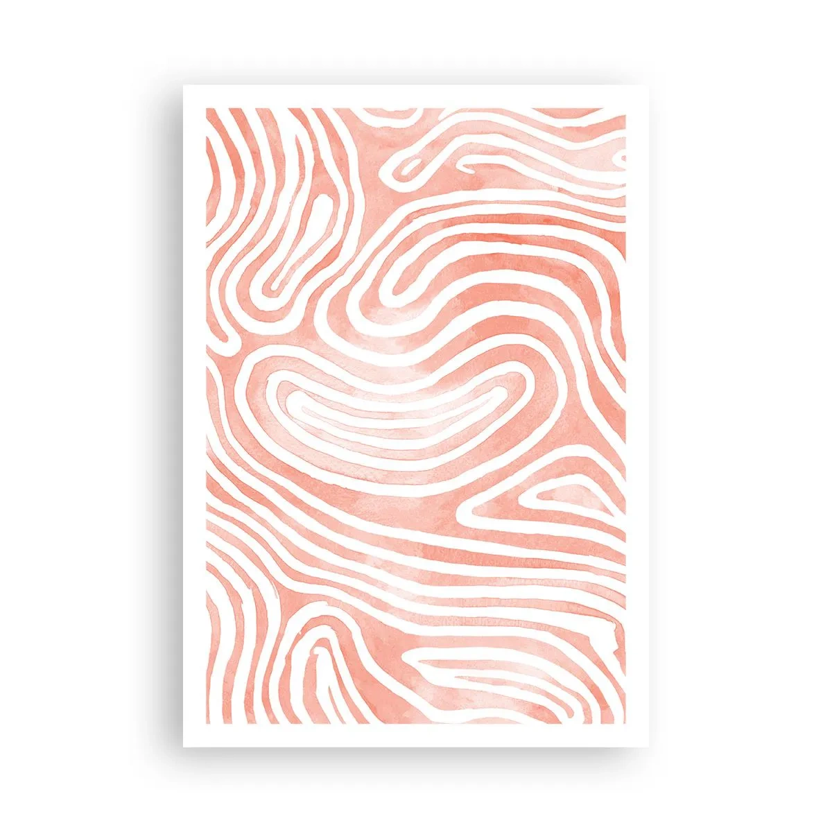 Affiche - Poster - Dans le labyrinthe de corail - 70x100 cm