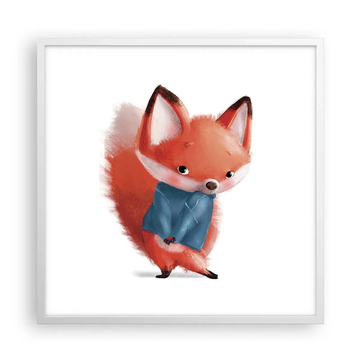 Affiche dans un cadre blanc - Poster - Est-ce que ça me va? - 60x60 cm