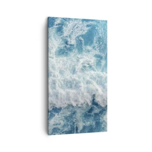 Impression sur toile - Image sur toile - Joyeusement et en sautant - 45x80 cm