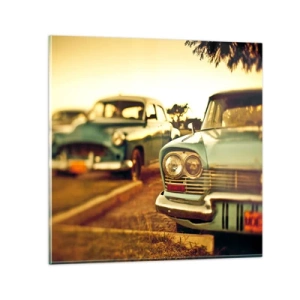 Impression sur verre - Image sur verre - Nous attendrons et verrons - 60x60 cm