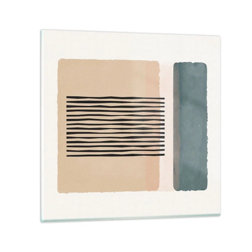 Impression sur verre - Image sur verre - Tout est en ordre - 60x60 cm