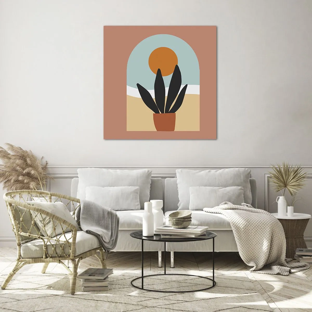 Impression sur verre - Image sur verre - Petits bonheurs - 50x50 cm