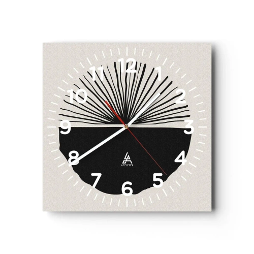 Horloge murale - Pendule murale - Une gamme de possibilités - 30x30 cm