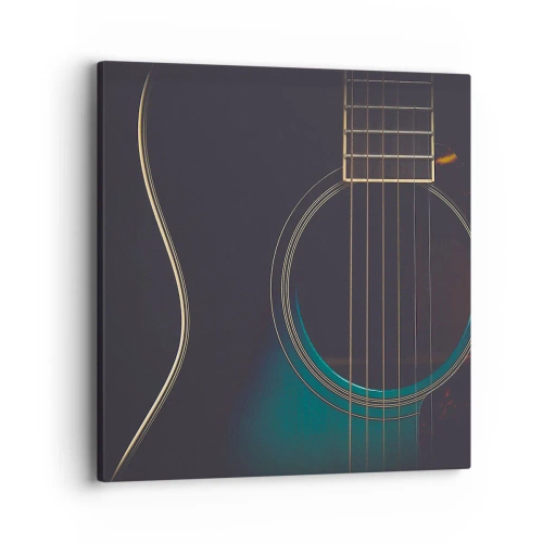 Impression sur toile - Image sur toile - Le calme avant la tempête - 40x40 cm