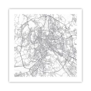 Affiche - Poster - Cercle romain - 50x50 cm