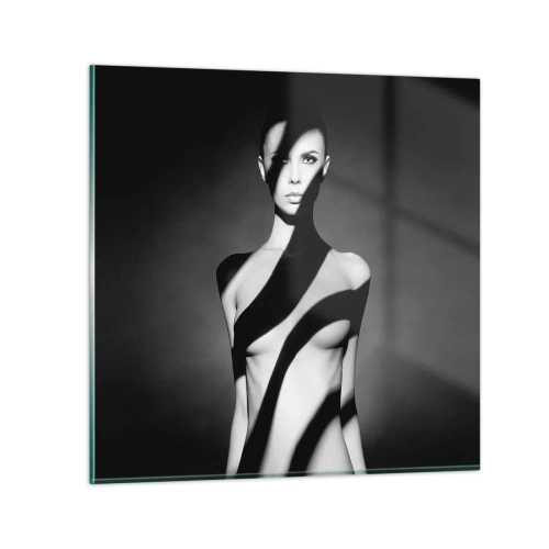 Impression sur verre - Image sur verre - Dans la brillance et l'ombre - 40x40 cm