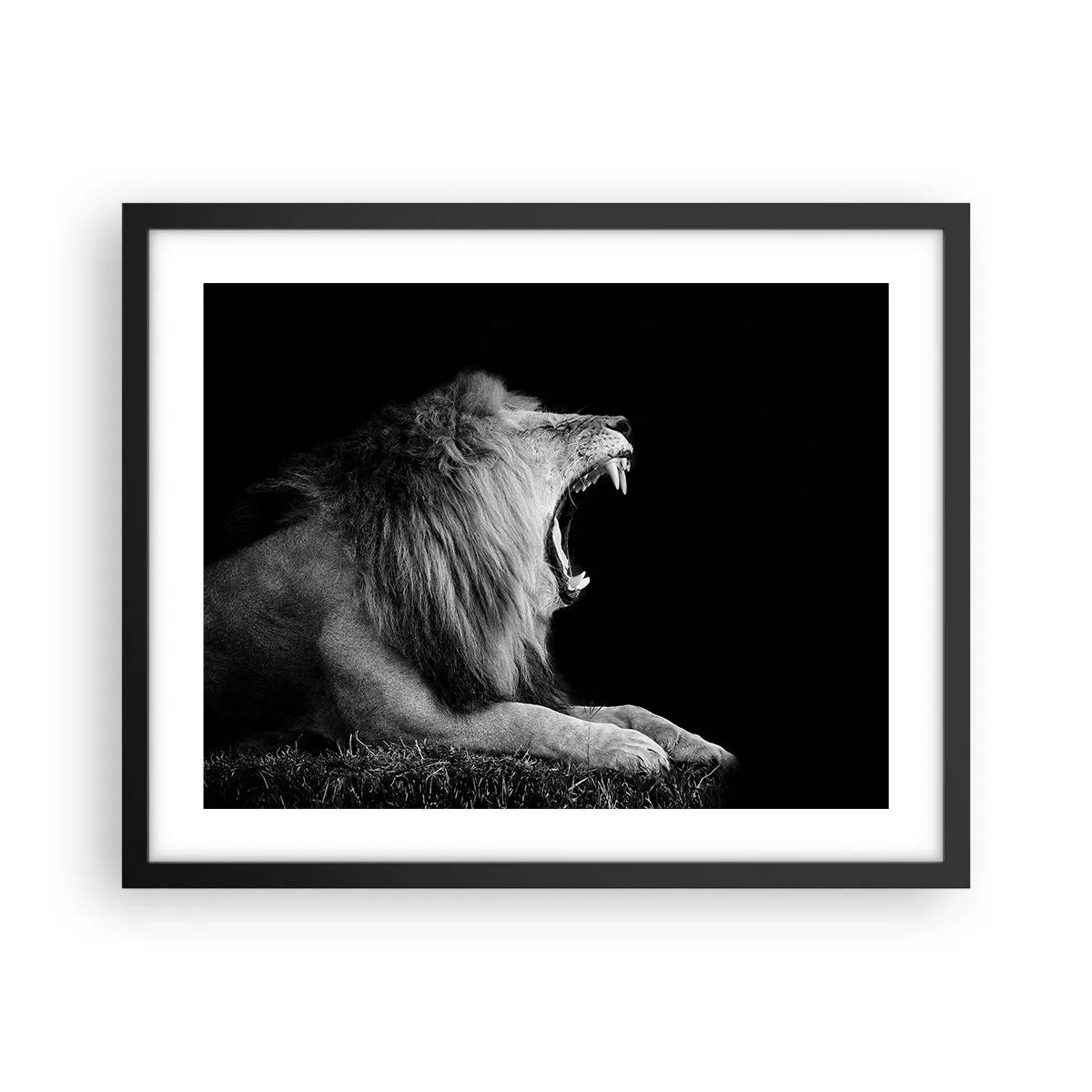 Affiche dans un cadre noir - Poster - Sans aucun doute - 50x40 cm