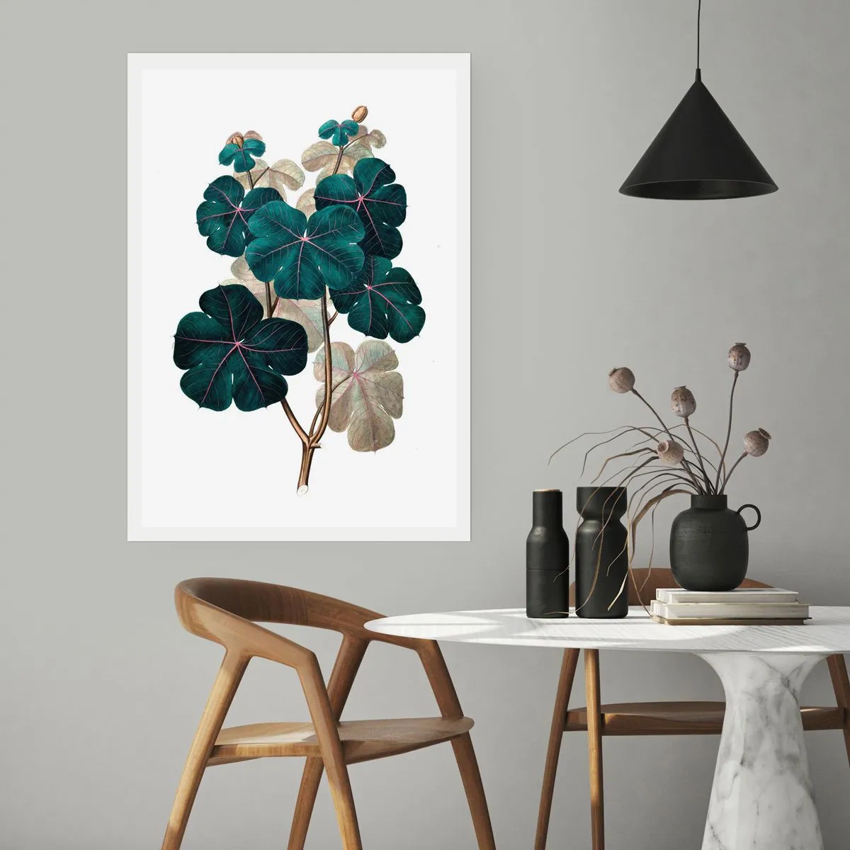 Affiche - Poster - De l'ancien herbier - 30x40 cm