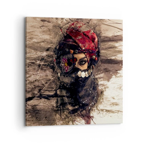 Impression sur toile - Image sur toile - Inquiétant, c'est le moins qu'on puisse dire - 70x70 cm