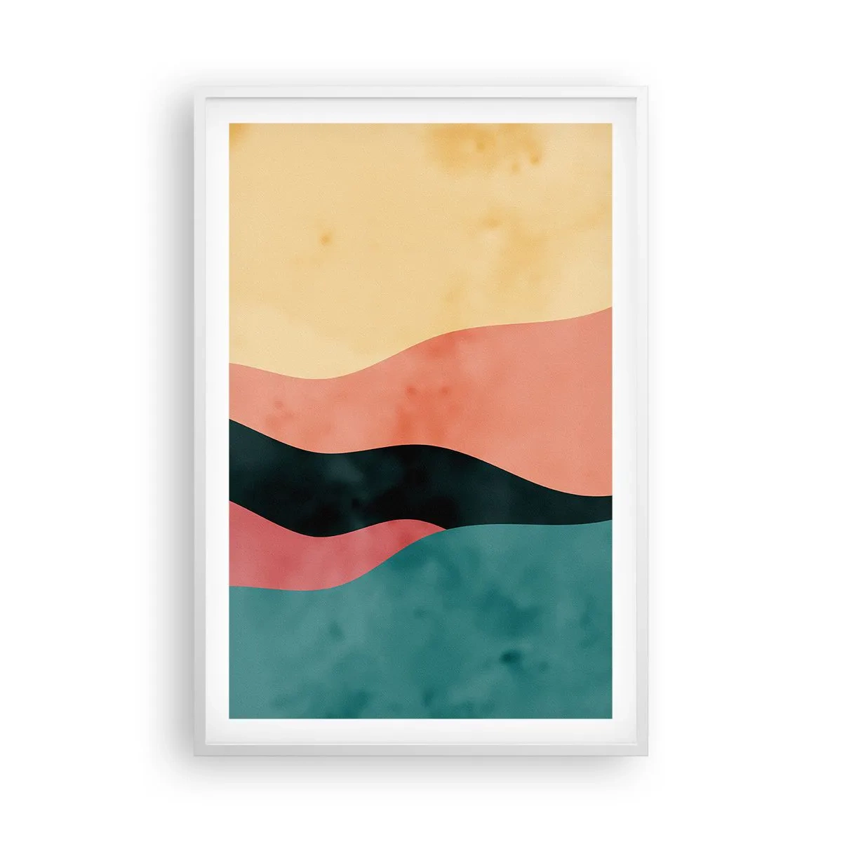 Affiche dans un cadre blanc - Poster - Conformité non-conforme - 61x91 cm