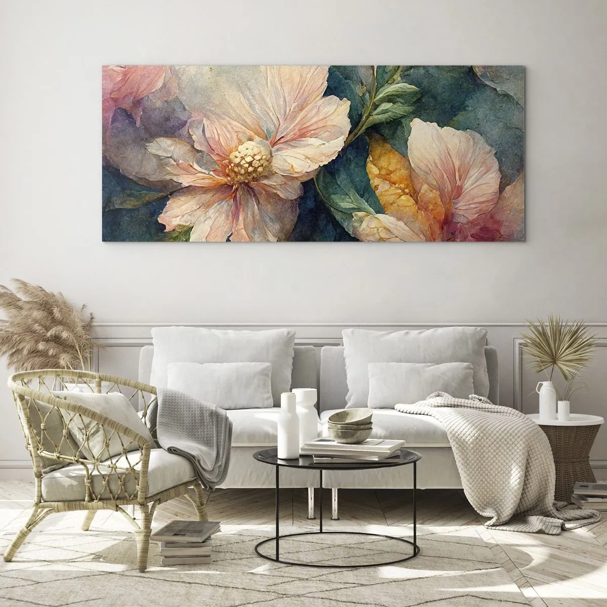 Impression sur verre - Image sur verre - Uniquement de la subtilité - 100x40 cm