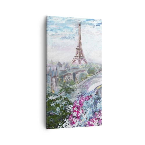 Impression sur toile - Image sur toile - C'est le plus beau ici en mai - 55x100 cm