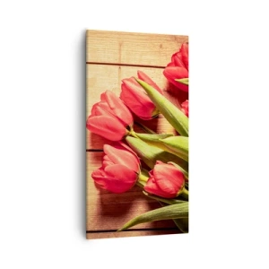 Impression sur toile - Image sur toile - Défi du printemps - 55x100 cm