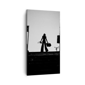 Impression sur toile - Image sur toile - Pèlerinage urbain - 45x80 cm