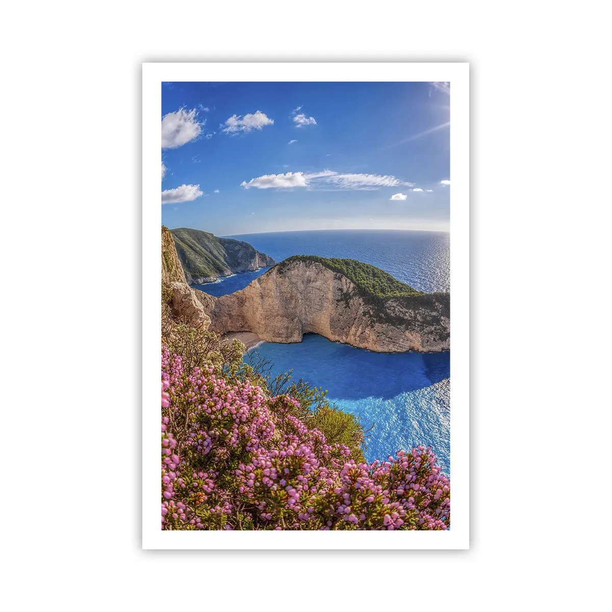 Affiche - Poster - Mes super vacances grecques - 61x91 cm