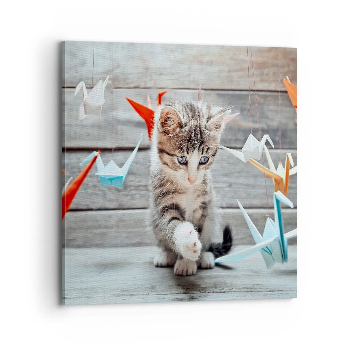 Impression sur toile - Image sur toile - Première leçon - 70x70 cm