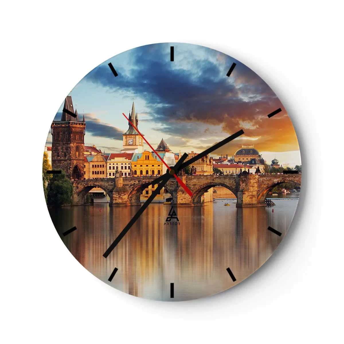 Horloge murale - Pendule murale - Belle depuis des lustres - 40x40 cm