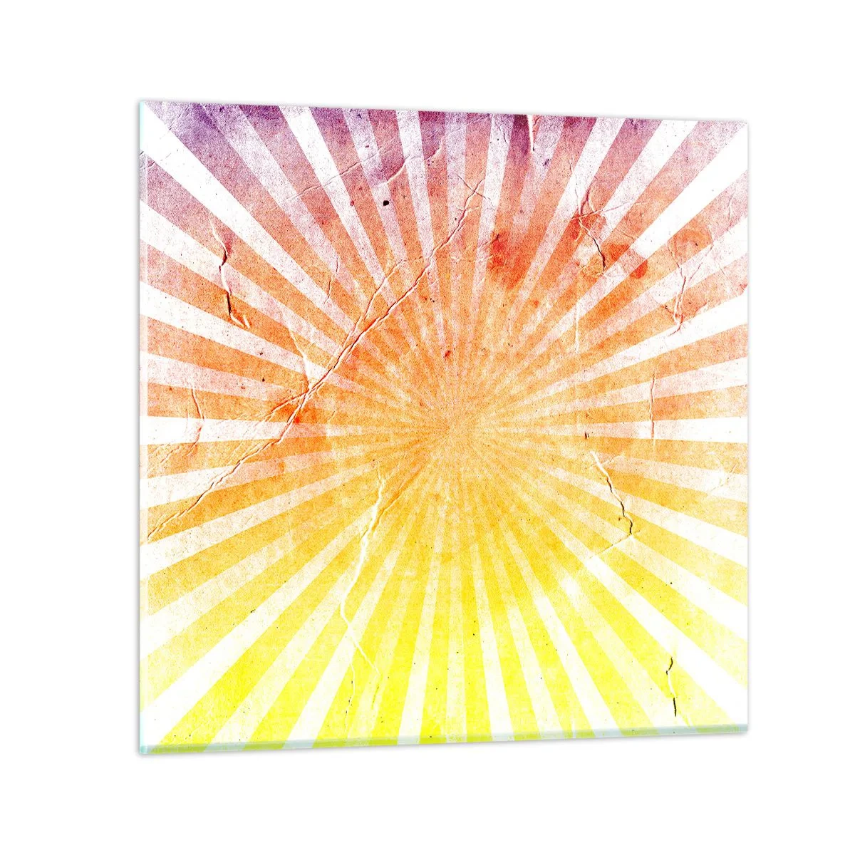 Impression sur verre - Image sur verre - Levant et couchant - 40x40 cm
