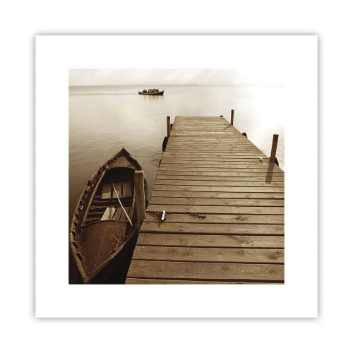 Affiche - Poster - Le grand silence - 30x30 cm