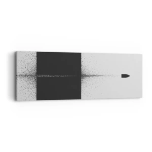 Impression sur toile - Image sur toile - Droit au but - 90x30 cm