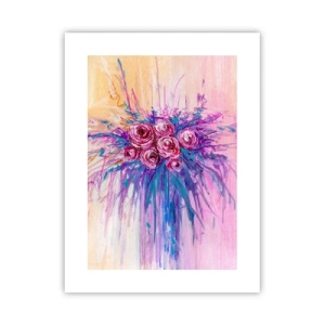 Affiche - Poster - Fontaine aux roses - 30x40 cm
