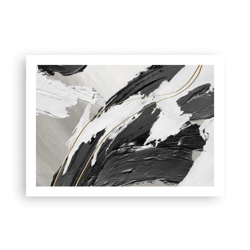 Affiche - Poster - L'abstraction à grande échelle - 70x50 cm