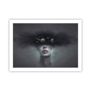 Affiche - Poster - Et les planètes deviennent folles... - 70x50 cm