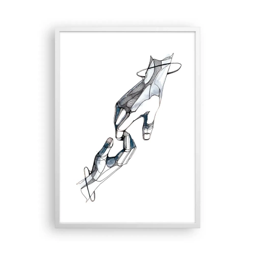 Affiche dans un cadre blanc - Poster - Un bon geste - 50x70 cm