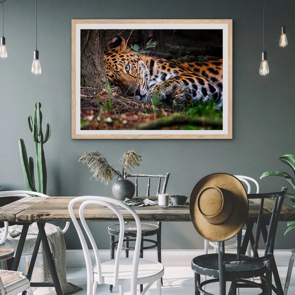 Affiche dans un chêne clair - Poster - Fais-moi confiance - 40x30 cm