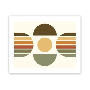 Affiche - Poster - Dans les coulaurs de la terre - 50x40 cm