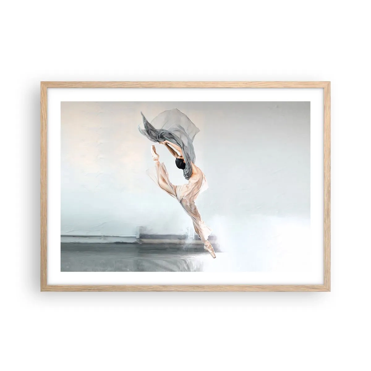 Affiche dans un chêne clair - Poster - Dans le ravissement de la danse - 70x50 cm
