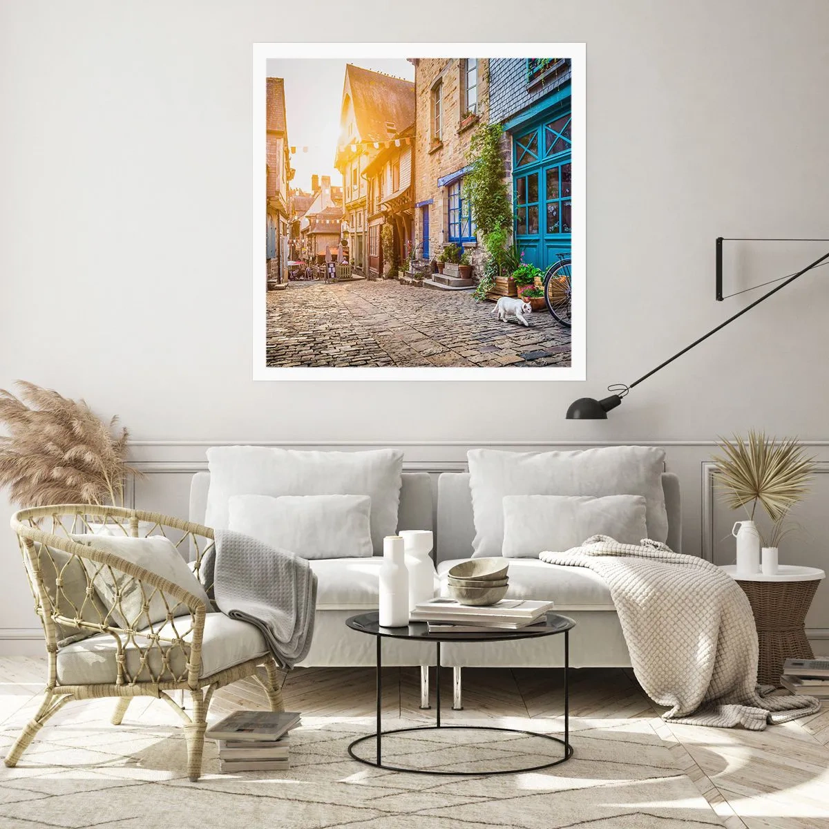 Affiche - Poster - Aux confins du monde - 50x50 cm