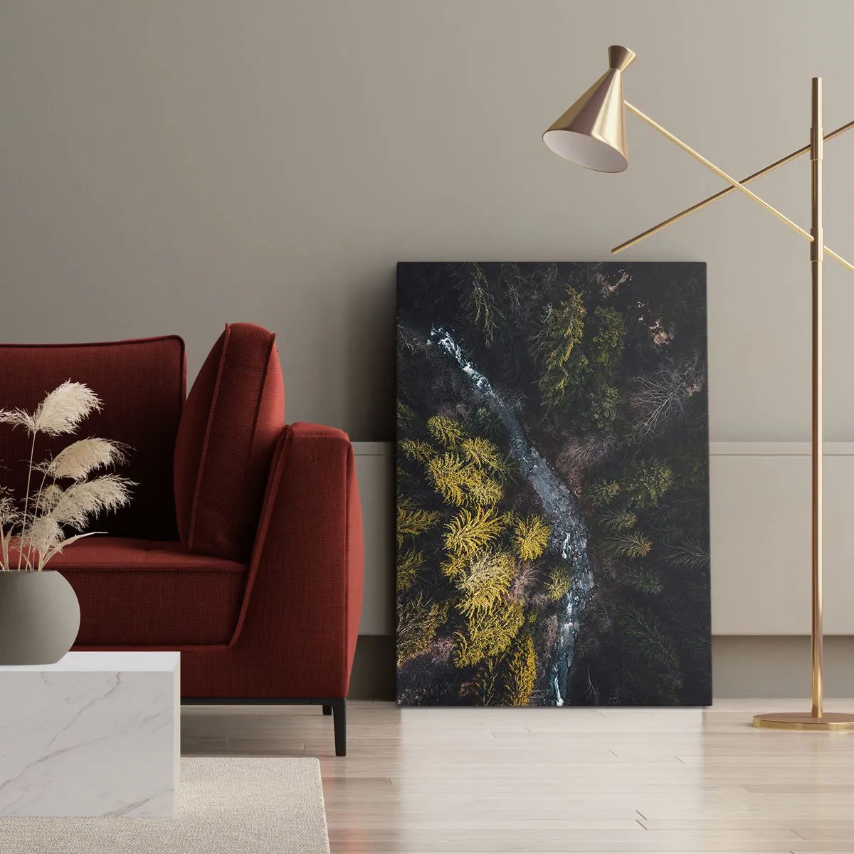 Impression sur toile - Image sur toile - De plus en plus vite - 45x80 cm