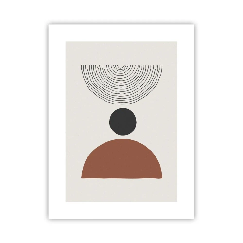 Affiche - Poster - Au centre de l'attention - 30x40 cm