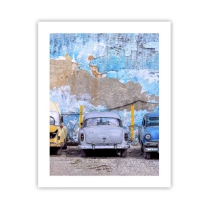 Affiche - Poster - Rencontre de vétérans - 40x50 cm