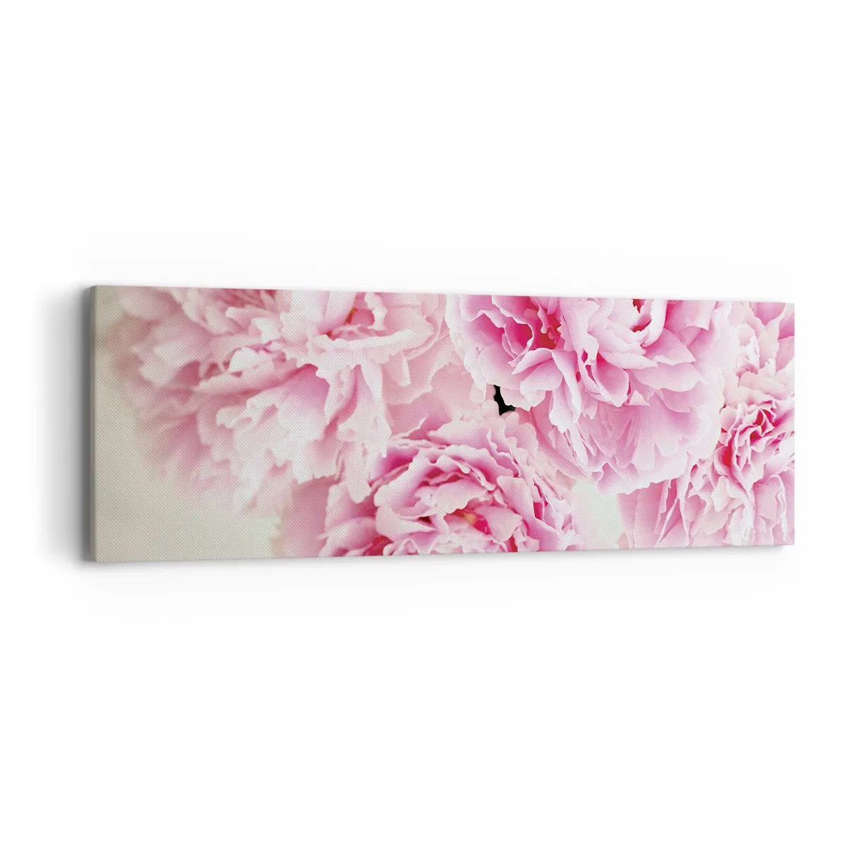 Impression sur toile - Image sur toile - En glamour rose - 90x30 cm