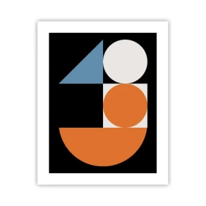 Affiche - Poster - Rangement de figures - 40x50 cm