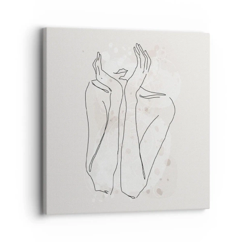 Impression sur toile - Image sur toile - Instant de rêve - 30x30 cm