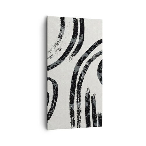 Impression sur toile - Image sur toile - À moitié arrêté - 55x100 cm