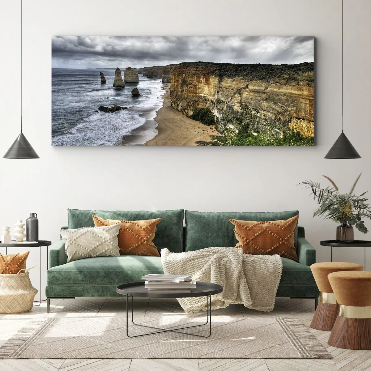 Impression sur toile - Image sur toile - Beauté brute - 100x40 cm