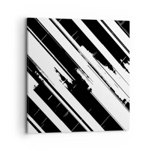 Impression sur toile - Image sur toile - Une composition intense et dynamique - 70x70 cm
