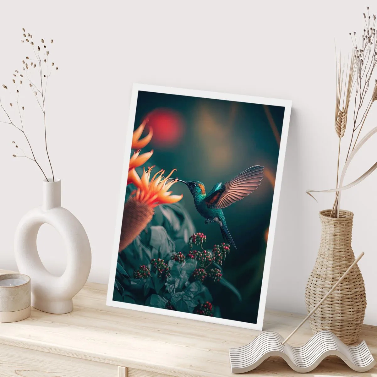 Affiche - Poster - une vie vraiment colorée - 70x100 cm