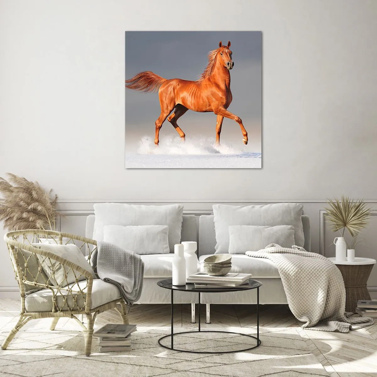 Impression sur verre - Image sur verre - La grâce dansante - 30x30 cm