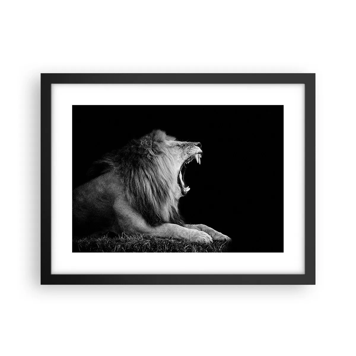 Affiche dans un cadre noir - Poster - Sans aucun doute - 40x30 cm